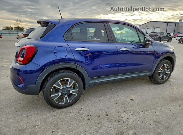 ZFBNFYA10LP872719 2020 FIAT 500X Синий Задняя правая четверть