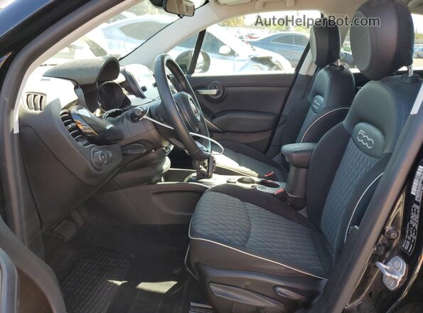 ZFBNFYB14LP852178 2020 FIAT 500X Black Widok wnętrza z przodu