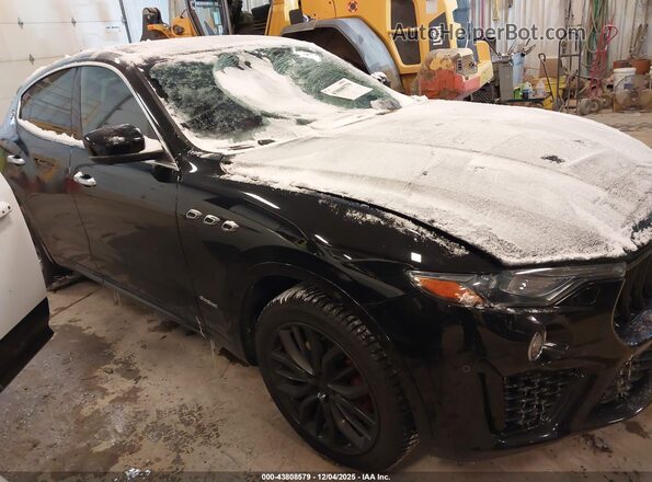 ZN661XUS1KX309822 2019 MASERATI LEVANTE Black Передня права чверть