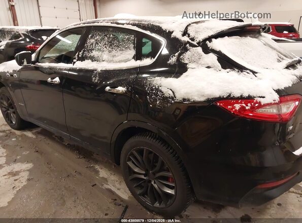 ZN661XUS1KX309822 2019 MASERATI LEVANTE Black Задня ліва чверть