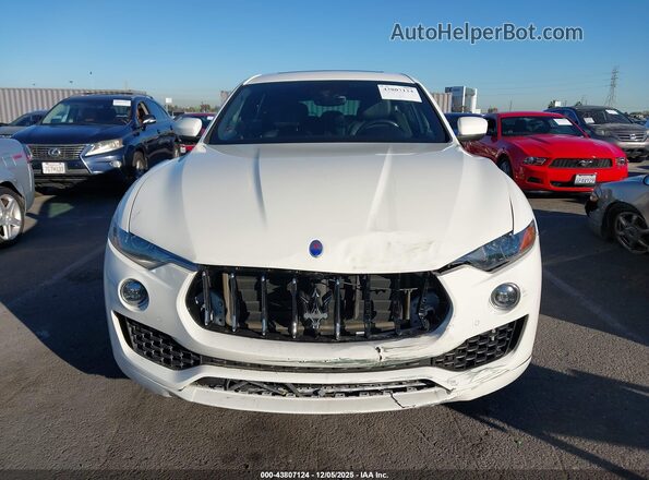 ZN661YUAXLX344809 2020 MASERATI LEVANTE White Instrument cluster view