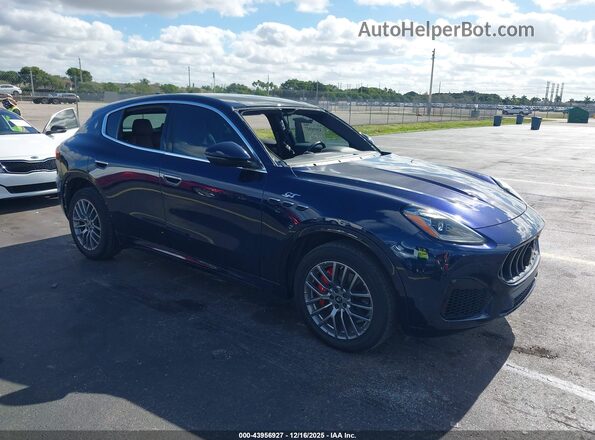 ZN682AVA3P7442503 2023 MASERATI GRECALE Blue Передня права чверть