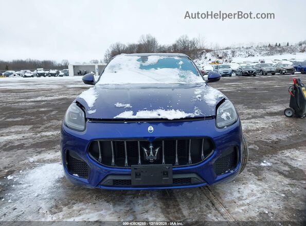ZN682AVA6P7427588 2023 MASERATI GRECALE Blue Vista del cuadro de instrumentos