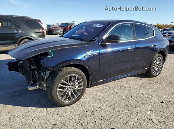 ZN682AVA9P7430145 2023 MASERATI GRECALE Blue Передня ліва чверть