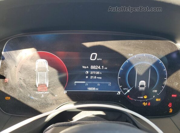 ZN682AVA9P7430145 2023 MASERATI GRECALE Blue Вид щитка приладів