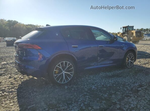 ZN682AVAXP7416321 2023 MASERATI GRECALE Синий Задняя правая четверть