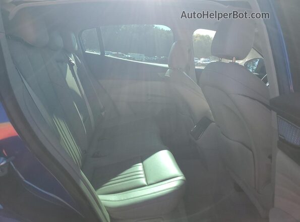 ZN682AVAXP7416321 2023 MASERATI GRECALE Синий Вид задней части салона