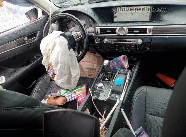 JTHBZ1BL7HA008953 2017 LEXUS GS Серый Вид щитка приборов