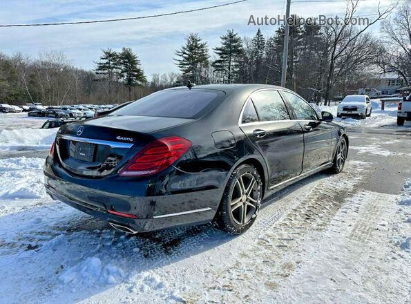 WDDUG8FB3GA225611 2016 MERCEDES-BENZ S Черный Передняя правая четверть