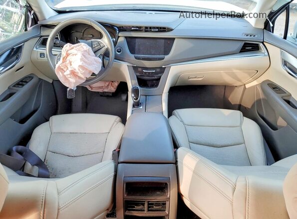 1GYKNCRS8JZ182473 2018 CADILLAC XT5 Белый Вид щитка приборов
