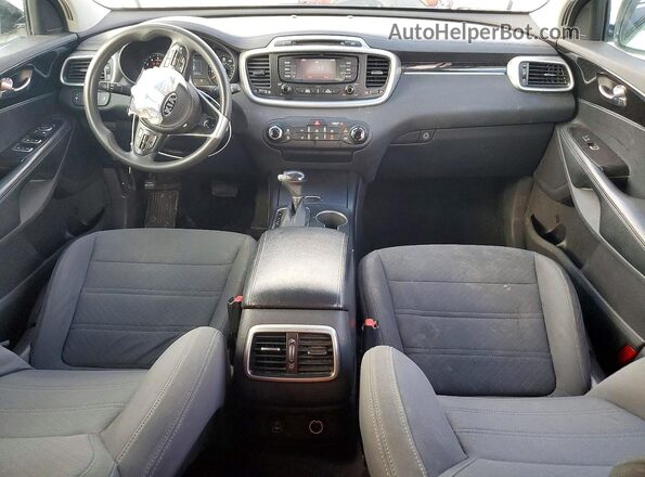 5XYPG4A36HG235745 2017 KIA SORENTO Белый Вид щитка приборов