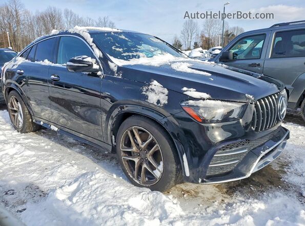 4JGFD6BBXMA402863 2021 MERCEDES-BENZ GLE Черный Вид спереди