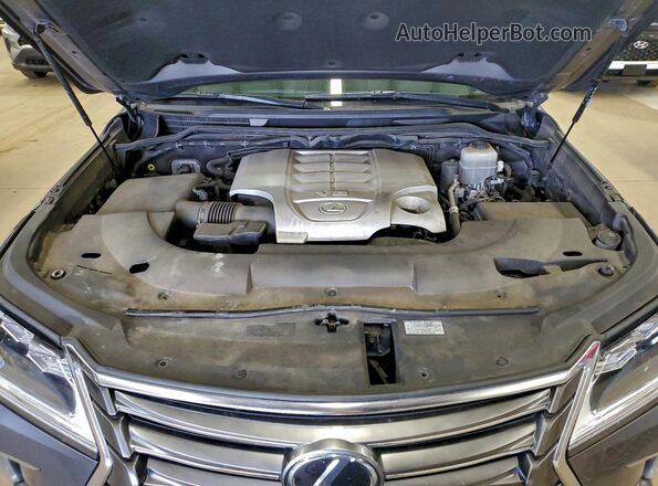 JTJHY7AX5G4194668 2016 LEXUS LX570 Серый Вид наклейки с VIN-кодом