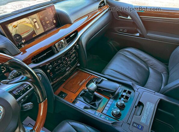 JTJHY7AX5H4247578 2017 LEXUS LX570 Белый Панорамный вид салона 360°