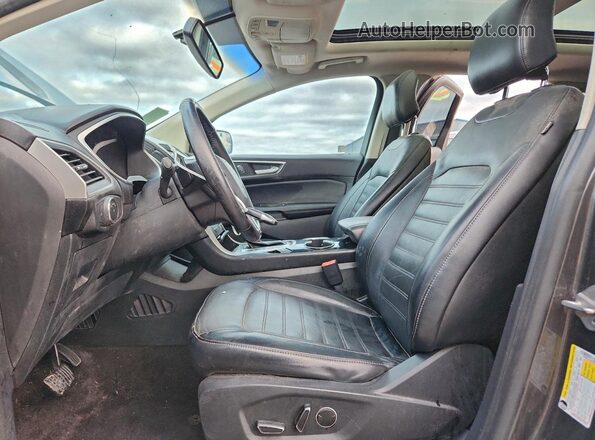 2FMPK3J9XGBB94595 2016 FORD EDGE Gray Vista del salpicadero