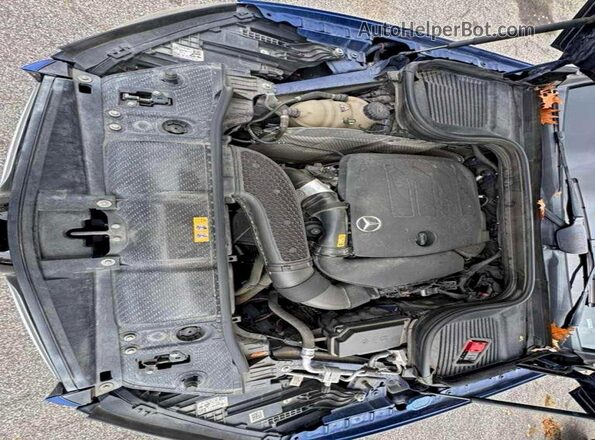 4JGFB4JB3MA405325 2021 MERCEDES-BENZ GLE Синий Вид салона спереди
