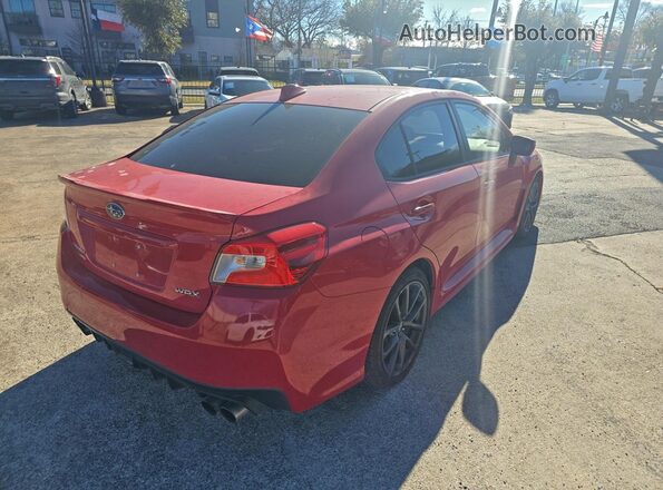 JF1VA1C61K9820987 2019 SUBARU WRX Красный Вид спереди