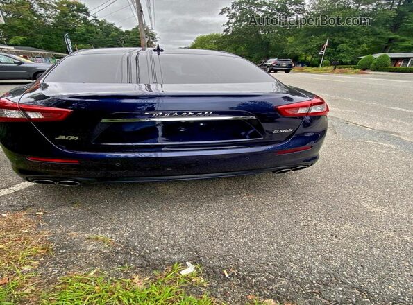 ZAM57YTL2J1270859 2018 MASERATI GHIBLI Синий Вид спереди