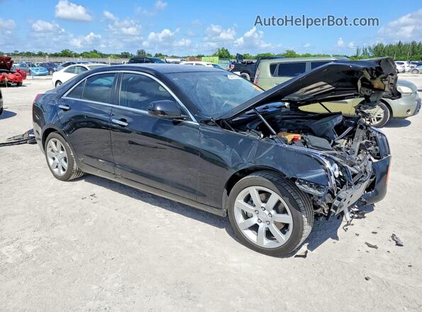 1G6AA5RA4G0107270 2016 CADILLAC ATS Black წინა ხედი