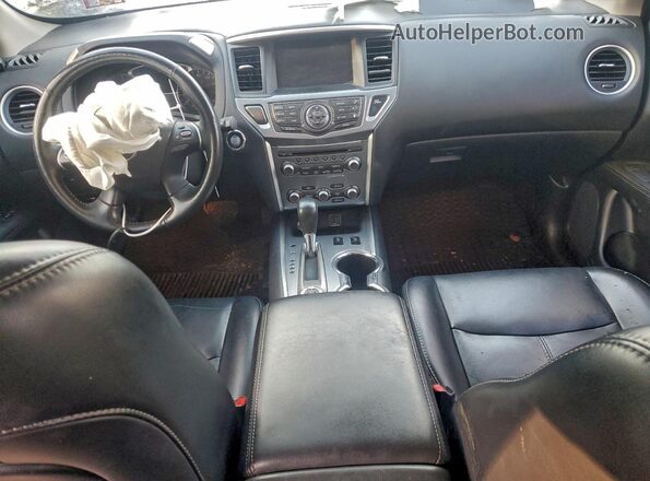 5N1DR2MM1KC607330 2019 NISSAN PATHFINDER Серый Вид щитка приборов