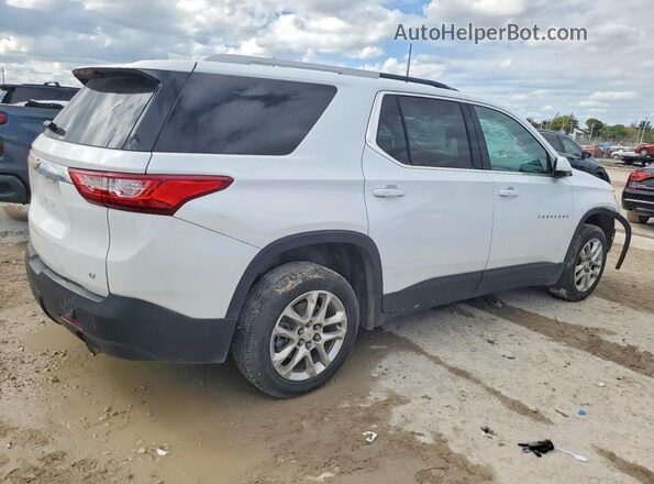 1GNERGKW1JJ229652 2018 CHEVROLET TRAVERSE Белый Передняя правая четверть