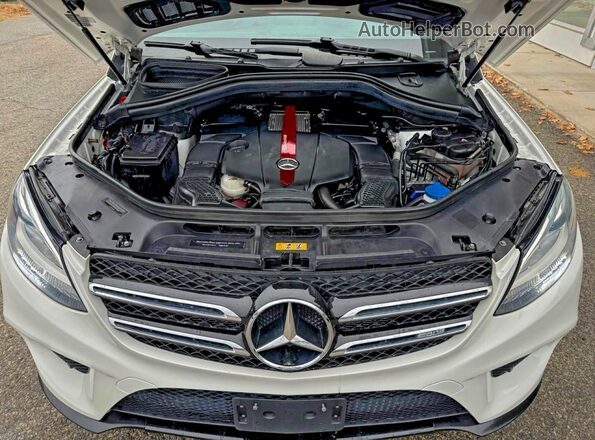 4JGDA6EB6JB072804 2018 MERCEDES-BENZ GLE White Vista interior trasera