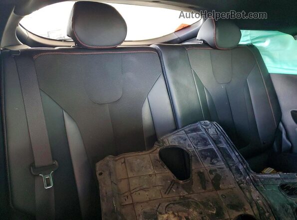 KMHTG6AF1LU029613 2020 HYUNDAI VELOSTER Черный Вид задней части салона