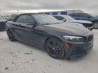 2020 Bmw M240i Черный vin: WBA2N1C00L7D92694