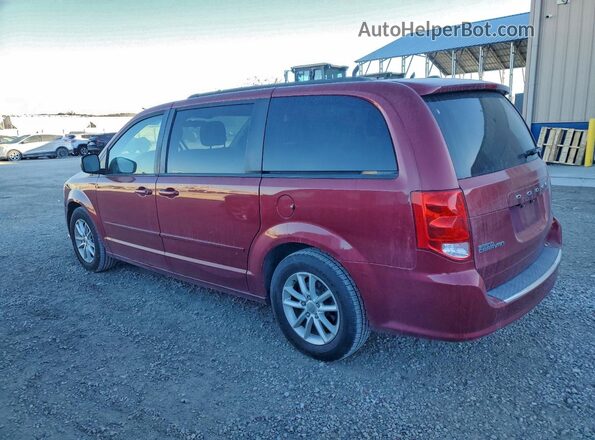 2C4RDGCG8GR310121 2016 DODGE CARAVAN Бордовый Задняя правая четверть