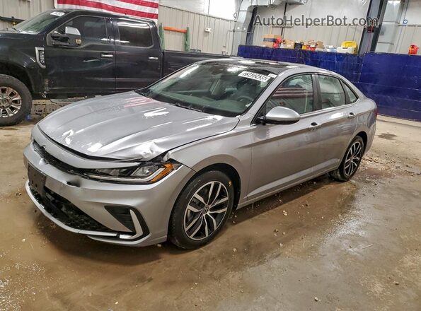 3VW7W7BUXTM019224 2026 VOLKSWAGEN JETTA Серебряный Задняя левая четверть