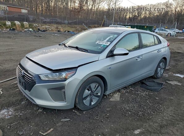 KMHC65LC1HU032292 2017 HYUNDAI IONIQ Серебряный Задняя левая четверть