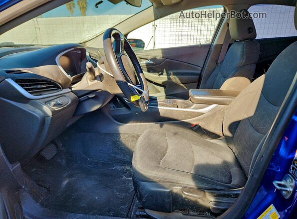 1G1RC6S54GU120356 2016 CHEVROLET VOLT Синий Вид панели приборов