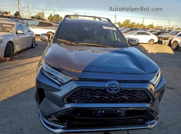JTMAB3FVXMD051281 2021 TOYOTA RAV4 Серый Вид сзади