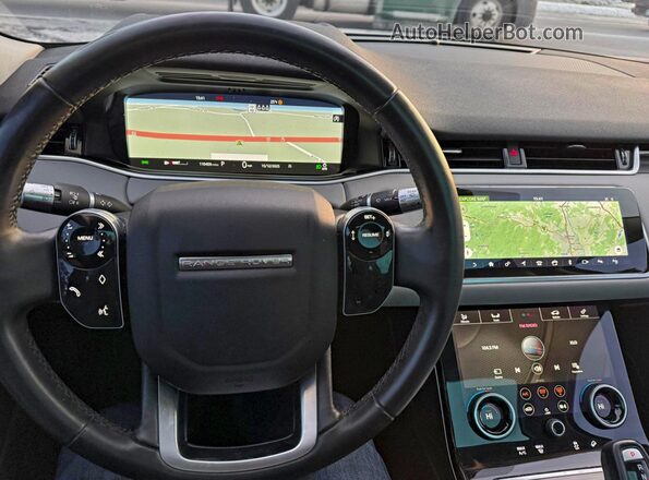 SALZP2FXXLH020130 2020 LAND ROVER RANGE ROVER Белый Вид панели приборов