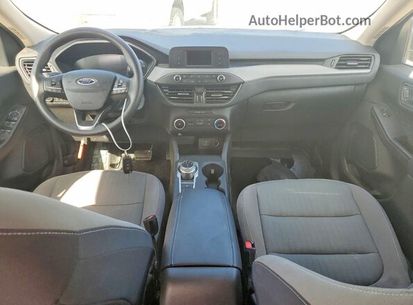 1FMCU0F65LUC54891 2020 FORD ESCAPE Угольный Вид щитка приборов