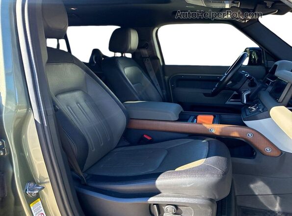 SALE27RU7M2039511 2021 LAND ROVER DEFENDER Зеленый Вид сзади
