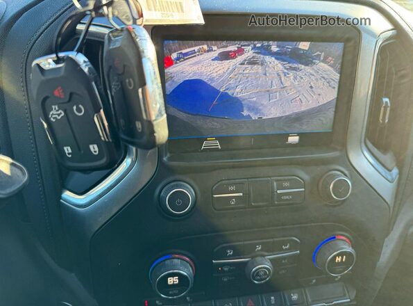3GCUYDED8MG157015 2021 CHEVROLET SILVERADO Серый Вид подкапотного пространства