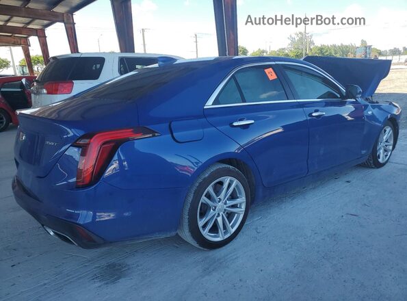 1G6DJ5RK7M0127093 2021 CADILLAC CT4 Blue Przód prawy
