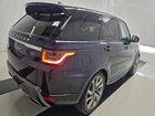2019 Land Rover Range Rover Sport Hse Синий vin: SALWR2RU8KA862566