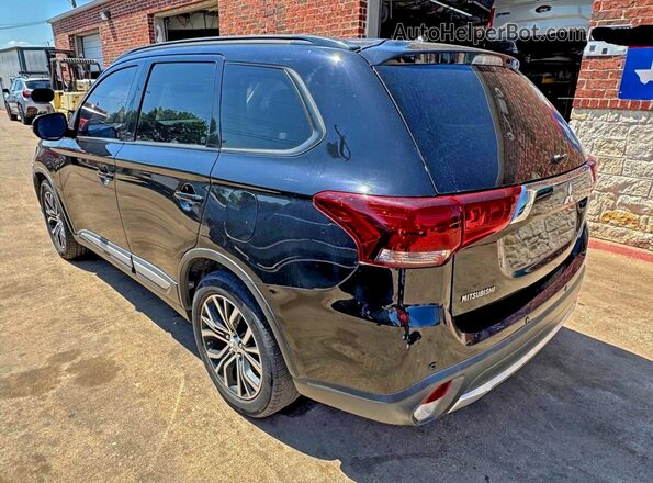 JA4AD3A32GZ004716 2016 MITSUBISHI OUTLANDER Черный Передняя правая четверть