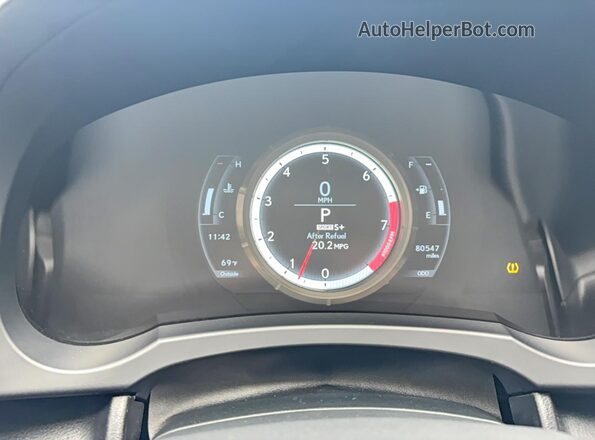 JTHBE1D21H5029354 2017 LEXUS IS Серый Вид щитка приборов