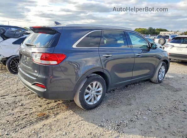5XYPG4A38JG344438 2018 KIA SORENTO Угольный Передняя правая четверть