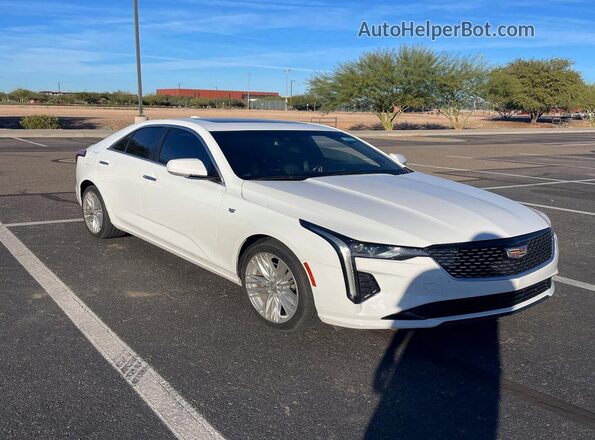 1G6DF5RK3L0139547 2020 CADILLAC CT4 Белый Задняя левая четверть