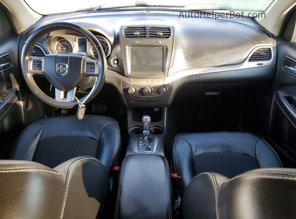 3C4PDCGBXJT252063 2018 DODGE JOURNEY Красный Вид щитка приборов