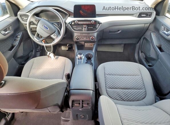 1FMCU0G66LUC32803 2020 FORD ESCAPE Blue Widok zestawu wskaźników