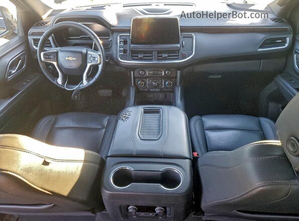 1GNSCCKD2NR122502 2022 CHEVROLET SUBURBAN Black Vista del cuadro de instrumentos
