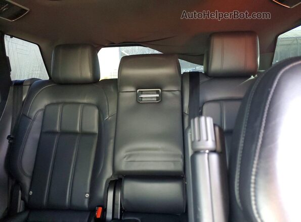 SALWR2RK0JA196591 2018 LAND ROVER RANGE ROVER White Widok wnętrza z tyłu