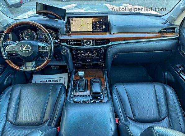 JTJHY7AX5H4247578 2017 LEXUS LX570 Белый Вид наклейки с VIN-кодом
