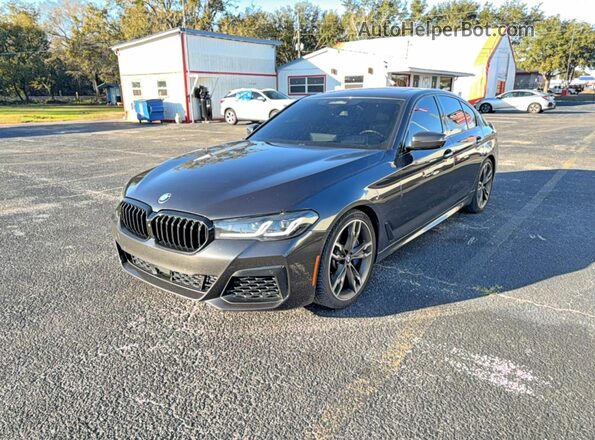 WBA13BK00MCG26690 2021 BMW M5 Black Задня права чверть