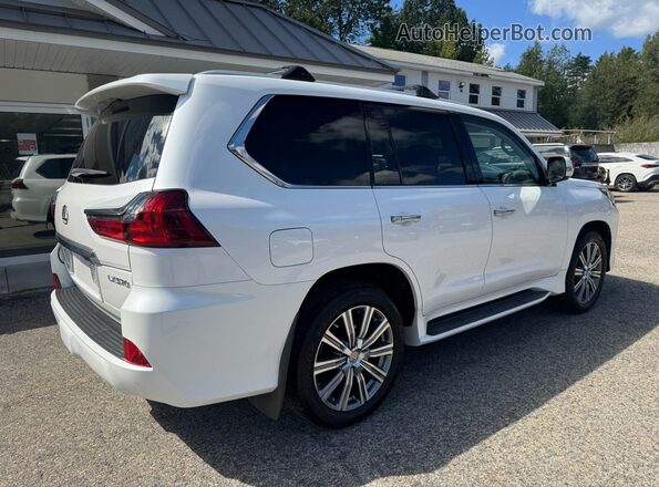 JTJHY7AX0G4198272 2016 LEXUS LX570 Белый Вид спереди